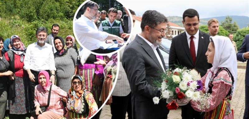 BAKAN YUMAKLI, KASTAMONU’NUN KERTE KÖYÜ’NDE VATANDAŞLAR İLE BİR ARAYA GELDİ