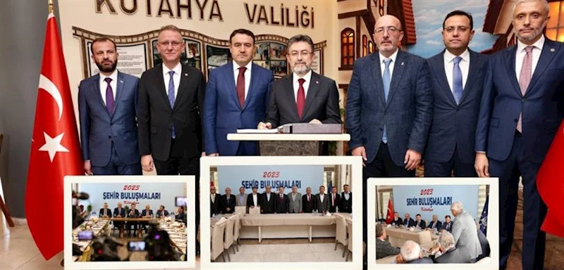 BAKAN YUMAKLI, ÜRETİM PLANLAMASI HAKKINDA KÜTAHYA