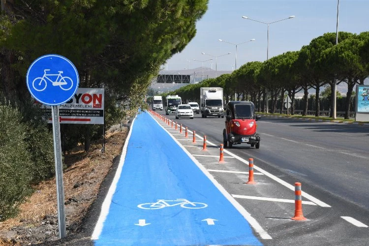 Balıkesir Büyükşehir’den Değirmen Boğazı’na bisiklet yolu