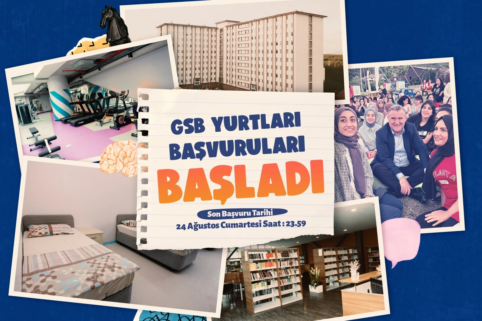 Bakan Bak duyurdu... Yurt başvuruları başladı